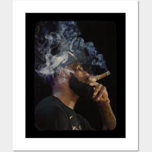 Lebron James Cigar Posters and Art